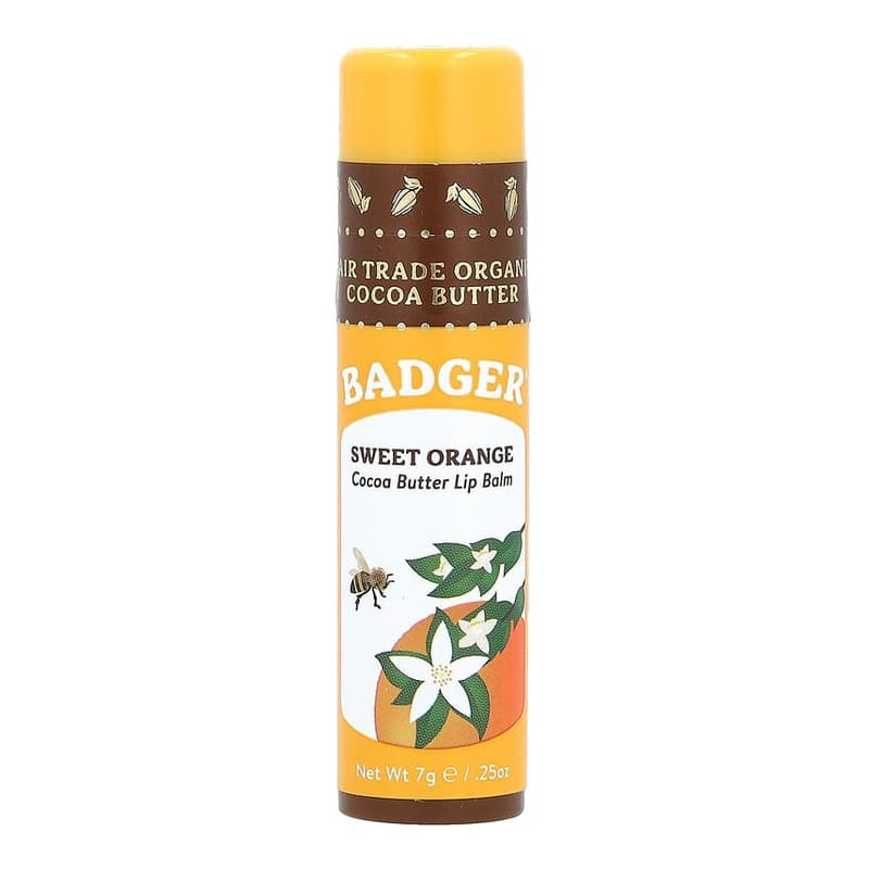 Cocoa Butter Lip Balm, Sweet Orange