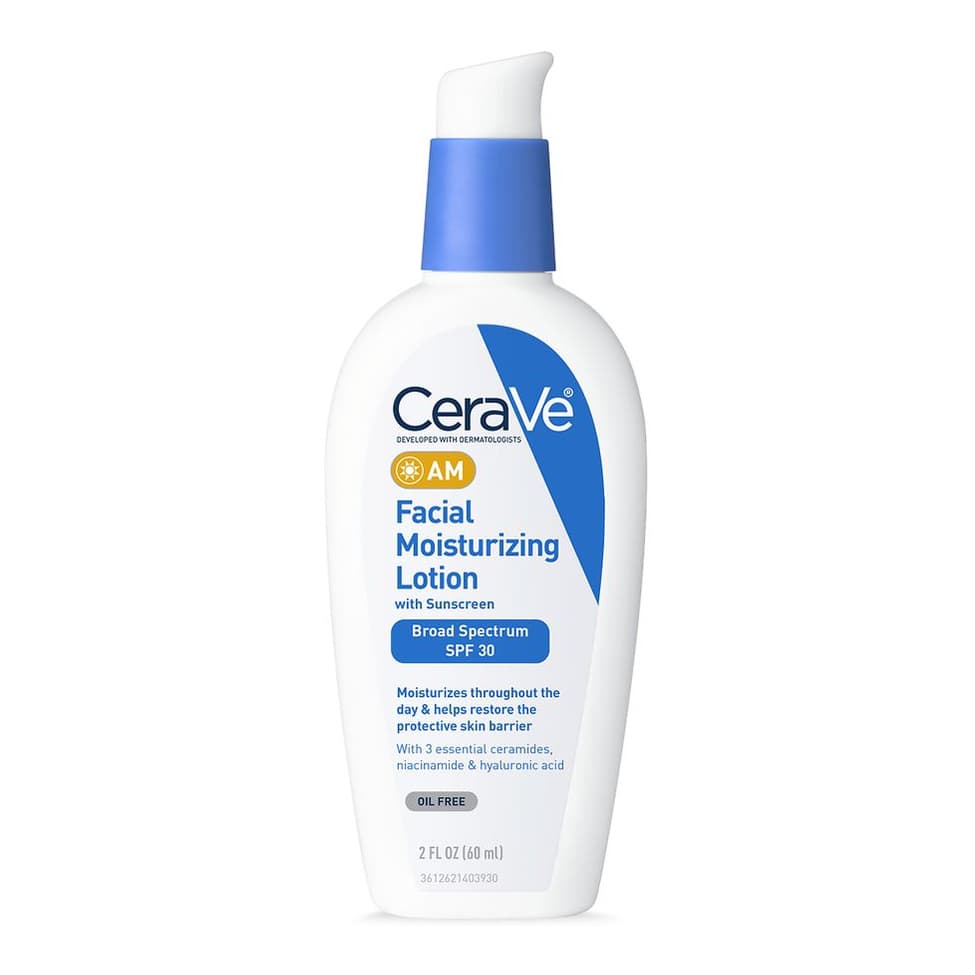 AM Face Moisturizer SPF 30 Oil-Free Cream with Sunscreen