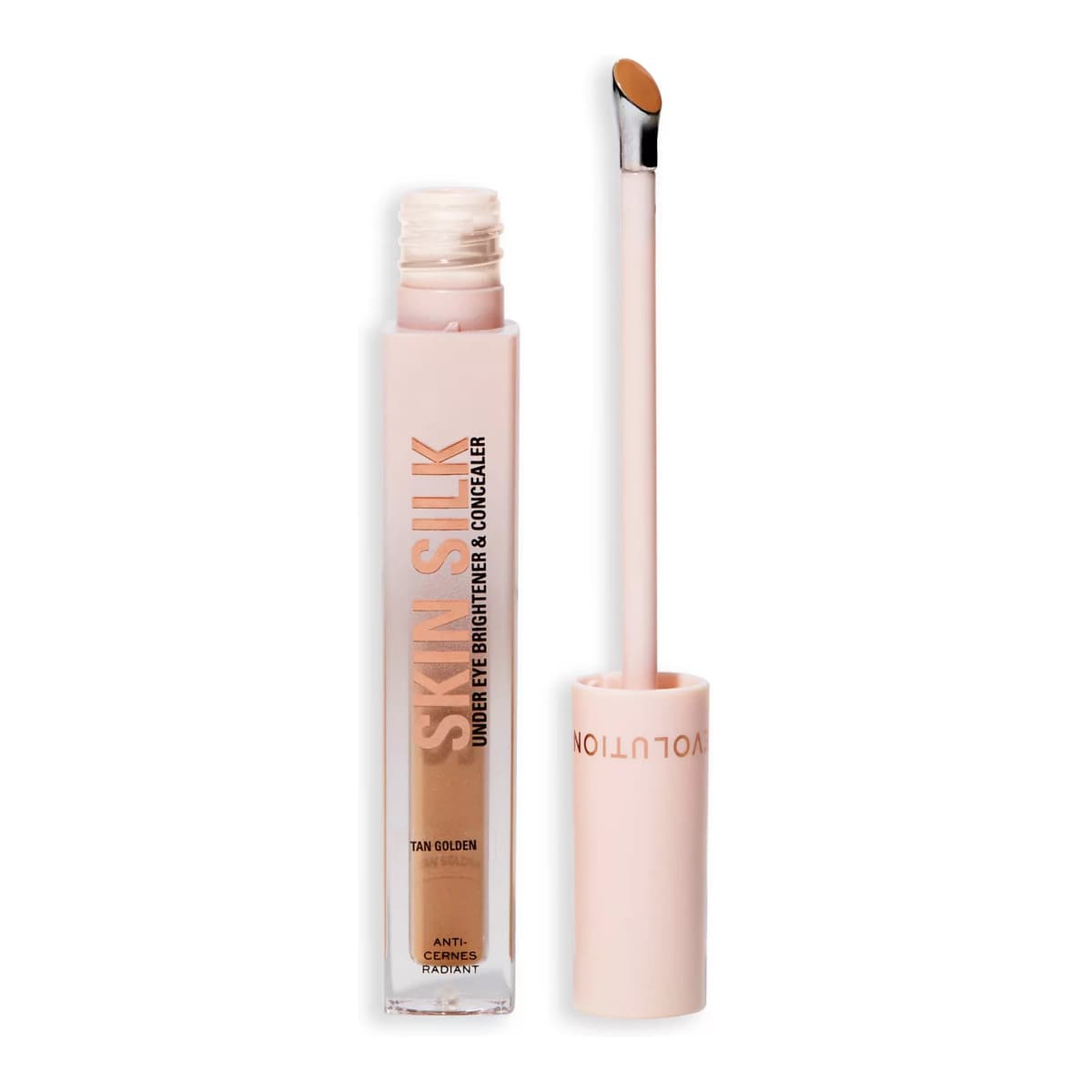 Skin Silk Serum Under Eye Brightener & Concealer, Tan Golden