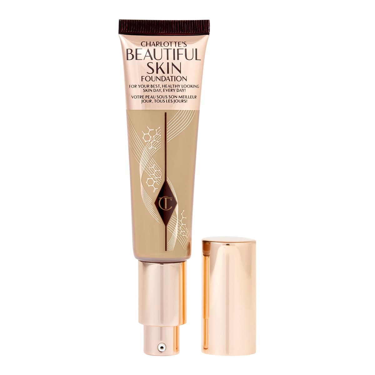 Beautiful Skin Medium Coverage Liquid Foundation with Hyaluronic Acid, #5 Neutral