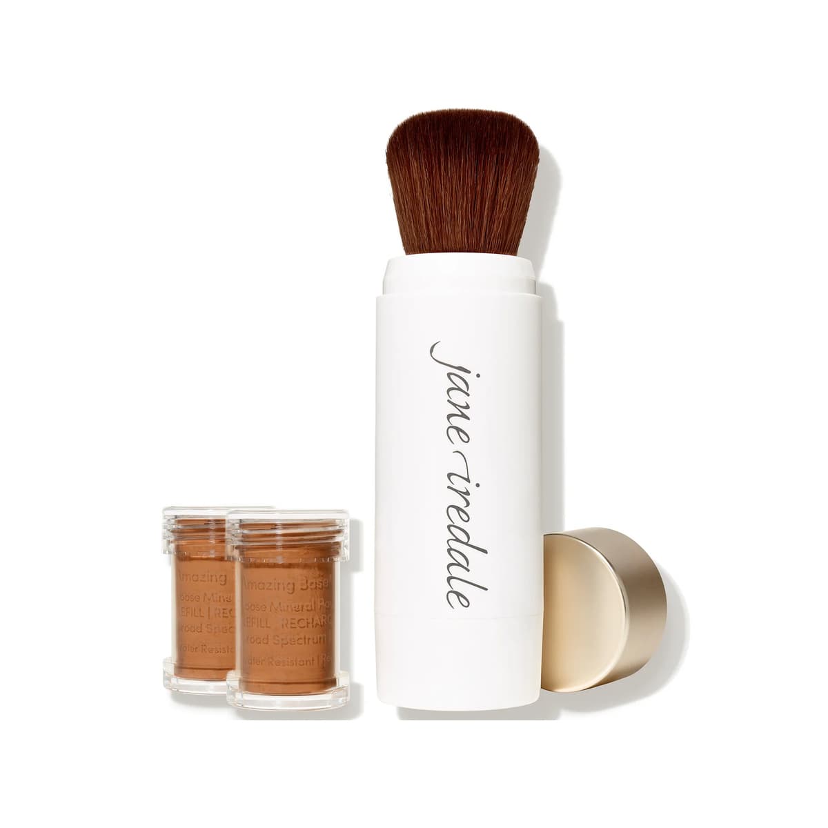 Amazing Base Refillable Brush, Warm Brown