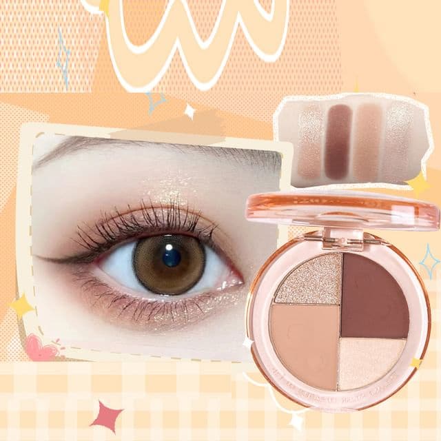 4 Shades Eyeshadow, #01