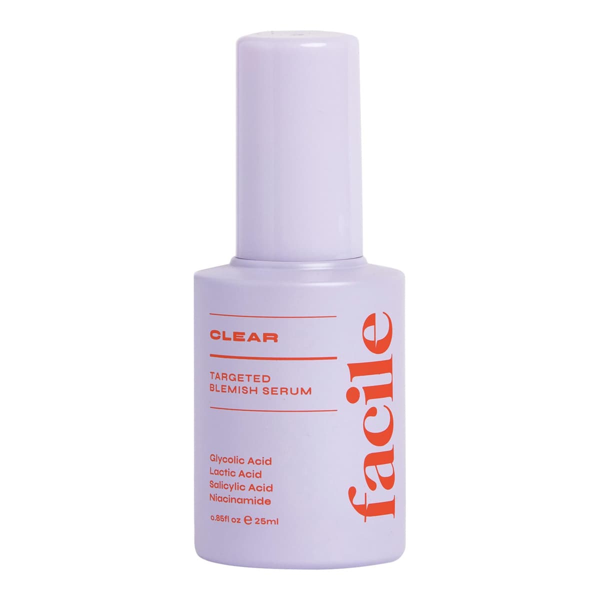 Clear Exfoliating Serum for Blemishes with 10% AHA + BHA Blend