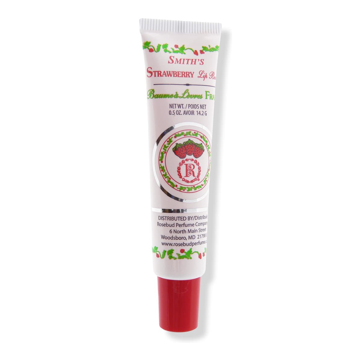 Smith's Strawberry Lip Balm Tube