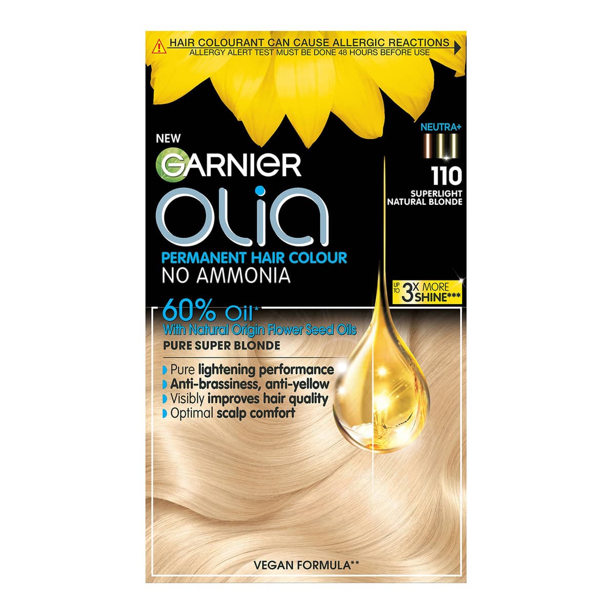 Olia Permanent Hair Dye - 110 Super Light Blonde