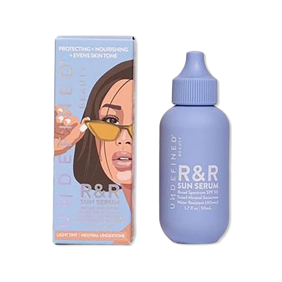 R&R Broad Spectrum SPF 50 Sun Serum, Light