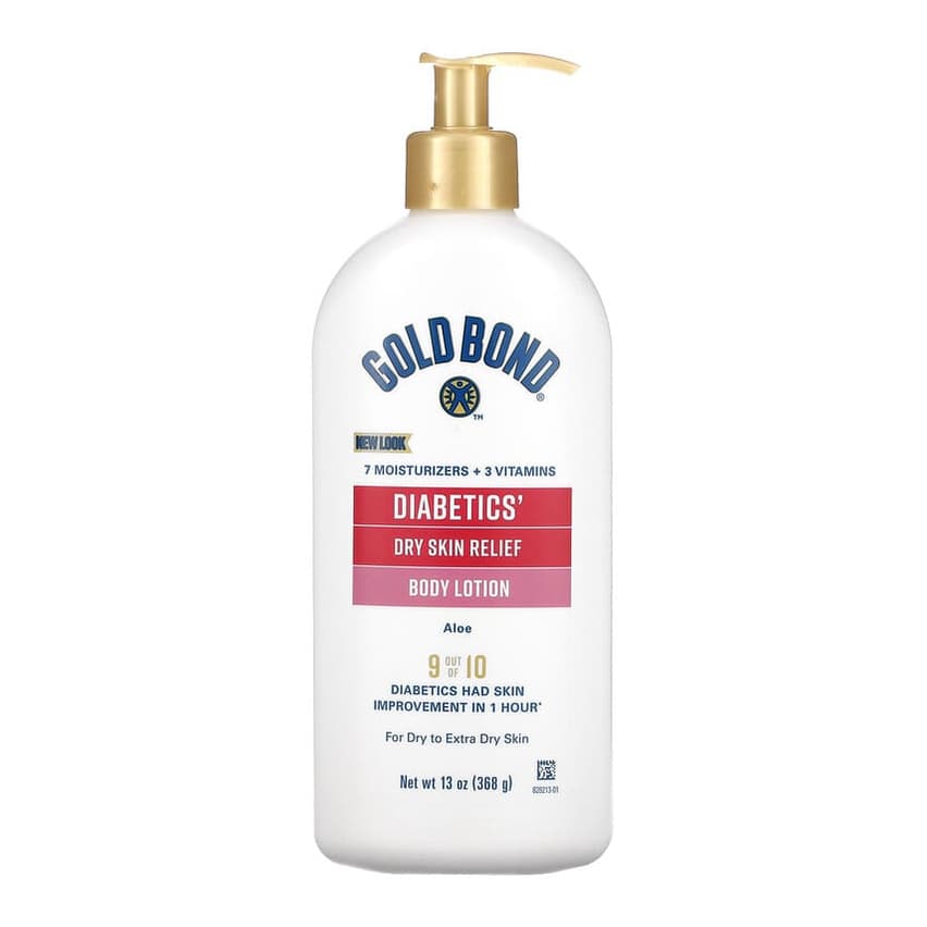 Diabetics, Dry Skin Relief Body Lotion, Aloe