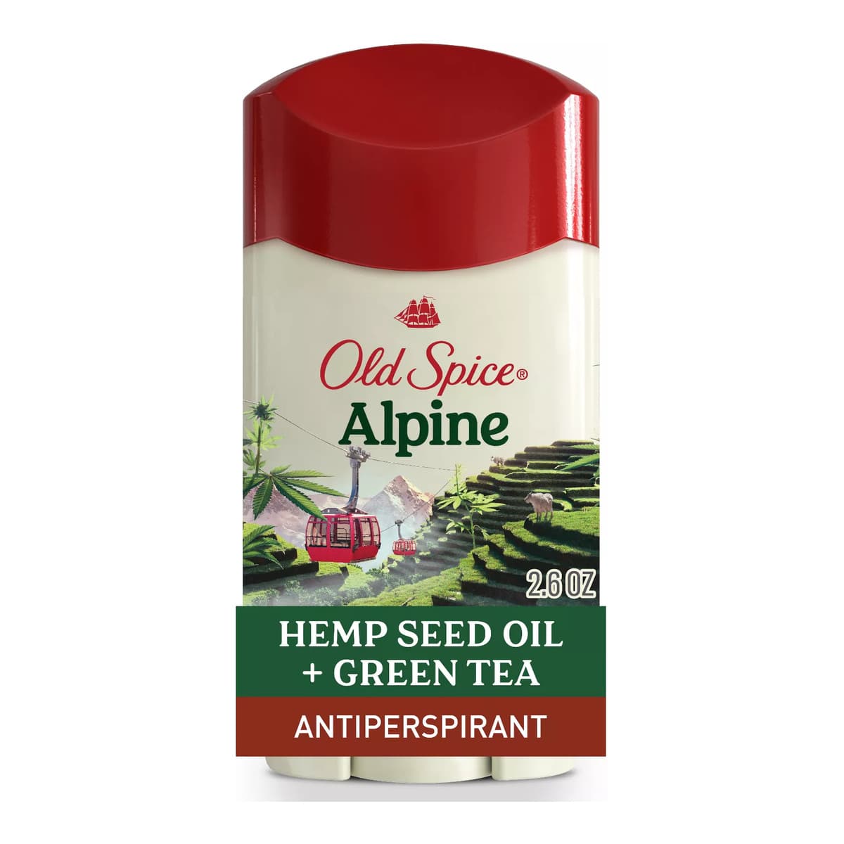 Anti-Perspirant Deodorant for Men - Alpine with Hemp Seed Oil