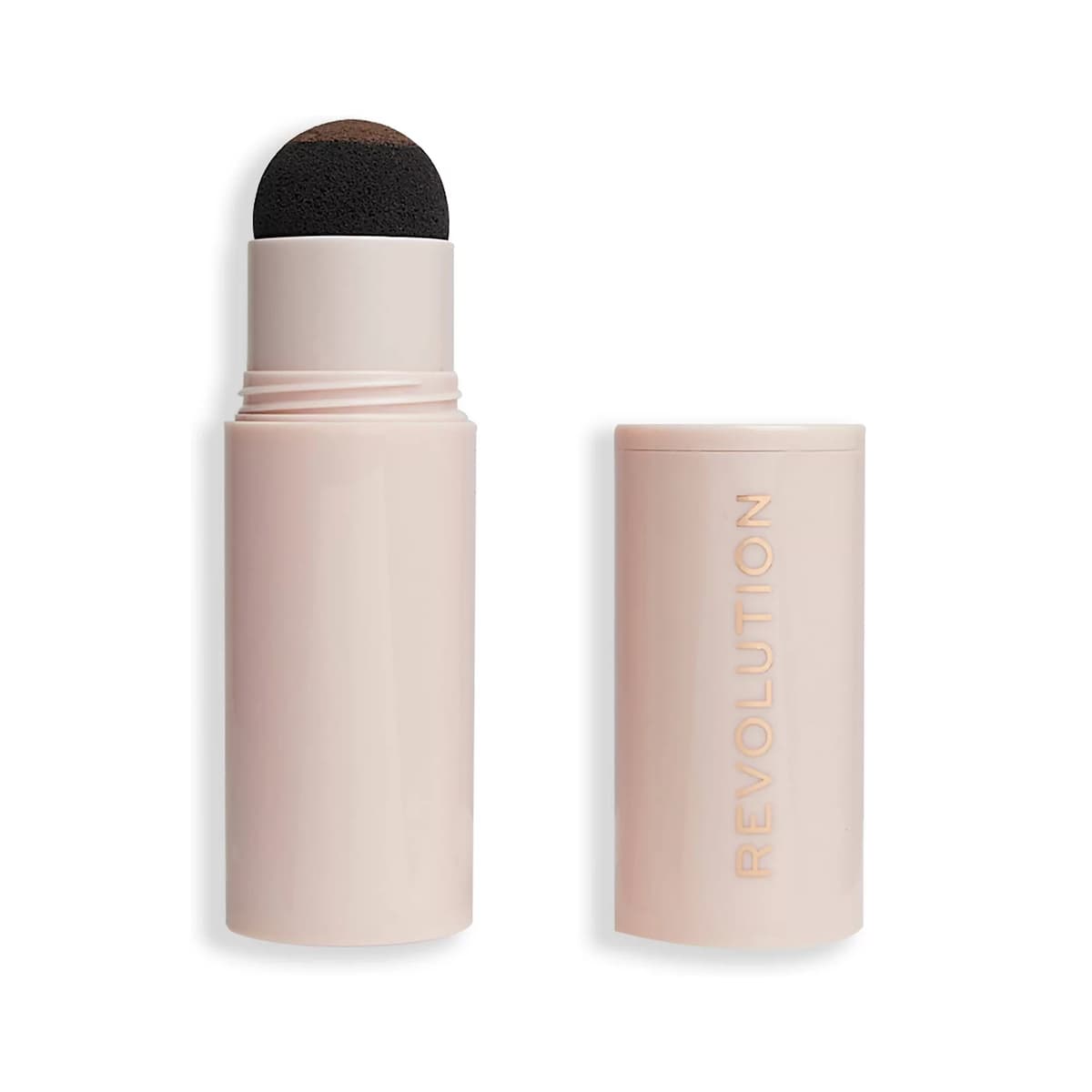 Brow Powder Stamp & Stencil, Medium Brown