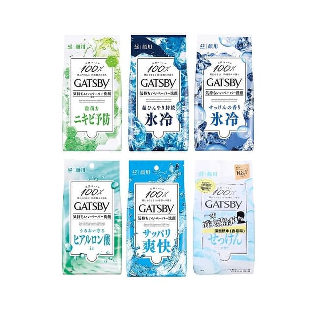 Gatsby Facial Paper, Moist