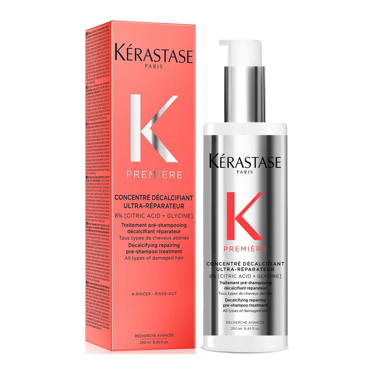 Kérastase Première Decalcifying Repairing Pre-Shampoo Treatment for Damaged Hair with Pure Citric Acid and Glycine