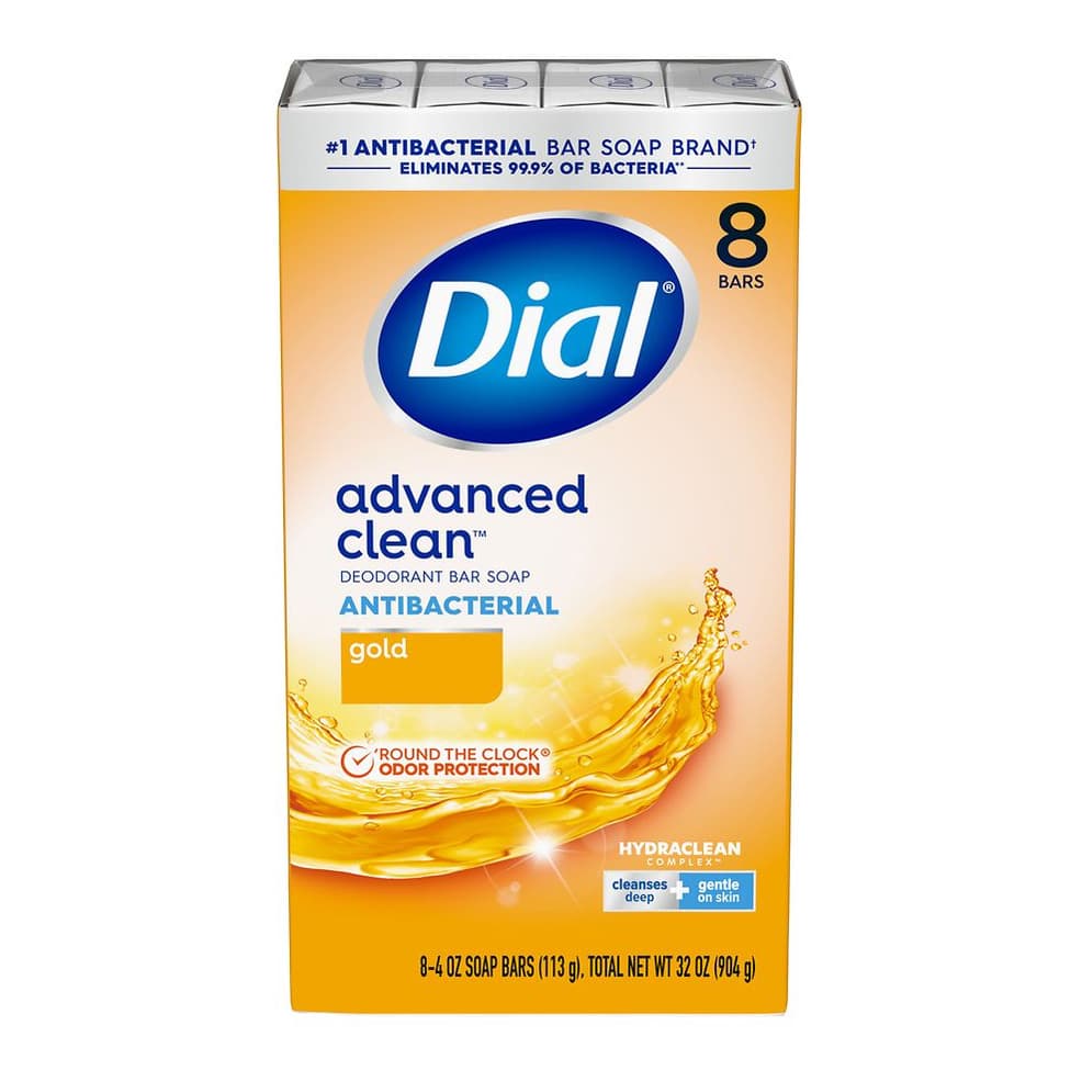 Antibacterial Bar Soap Gold