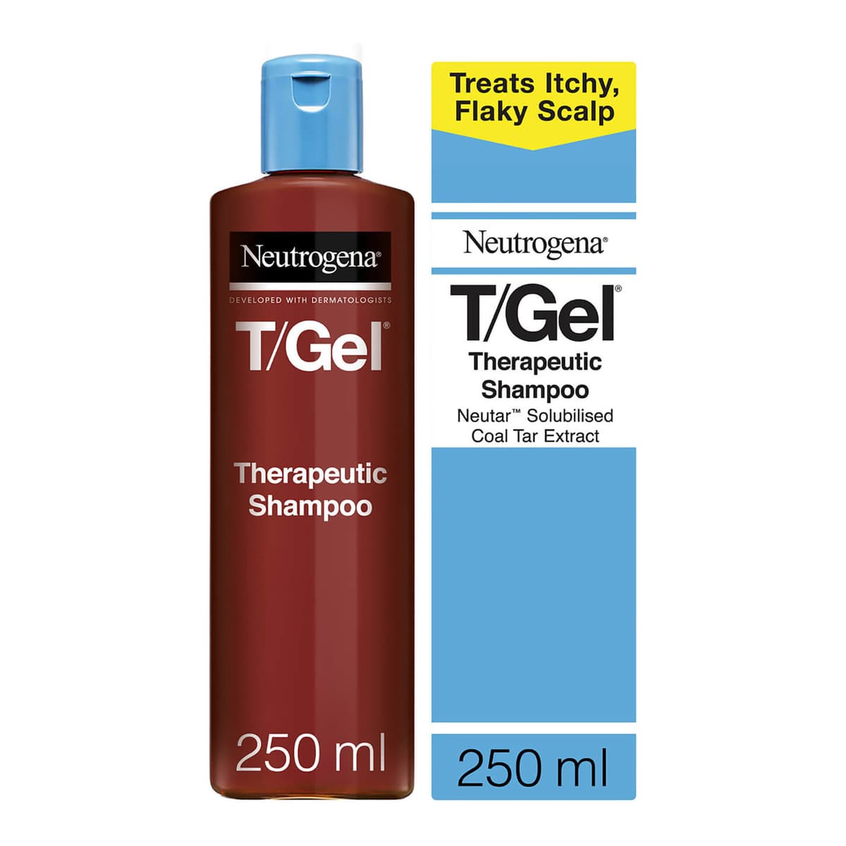 T/Gel Therapeutic Shampoo Treatment for Scalp Psoriasis and Dandruff