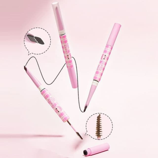 Dual-End Eyebrow Pencil, #02 Brown
