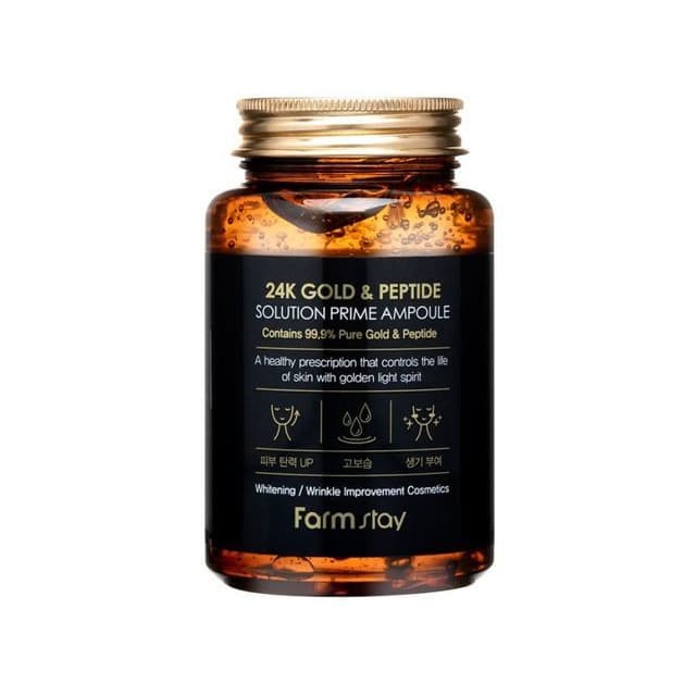 24K Gold & Peptide Solution Prime Ampoule