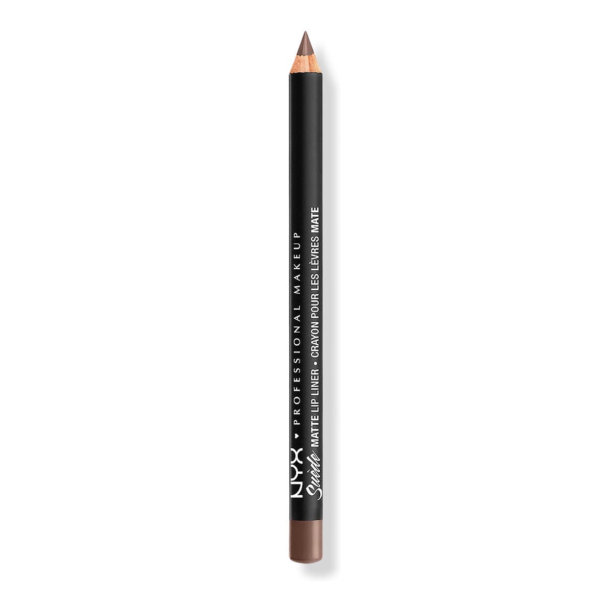 Suede Matte Lip Liner Velvet Soft Vegan Lip Pencil, Brooklyn Thorn