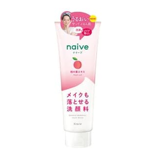Naive Makeup Removal Face Wash, Peach Leaf