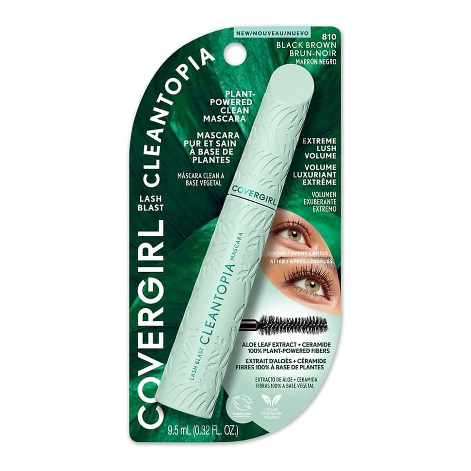 Cleantopia Mascara, Black Brown