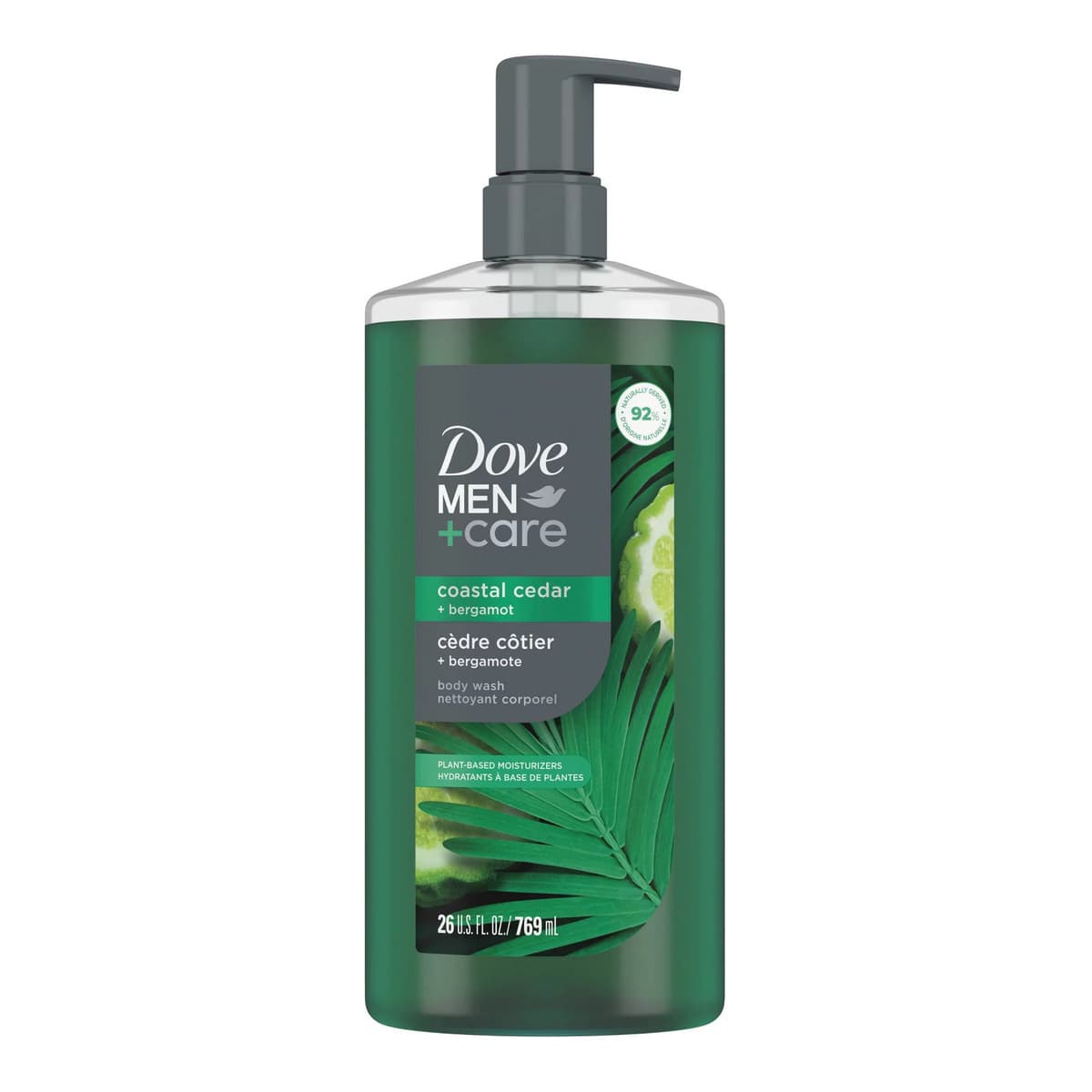 Body Wash with Plant-Based Moisturizers - Coastal Cedar & Bergamot