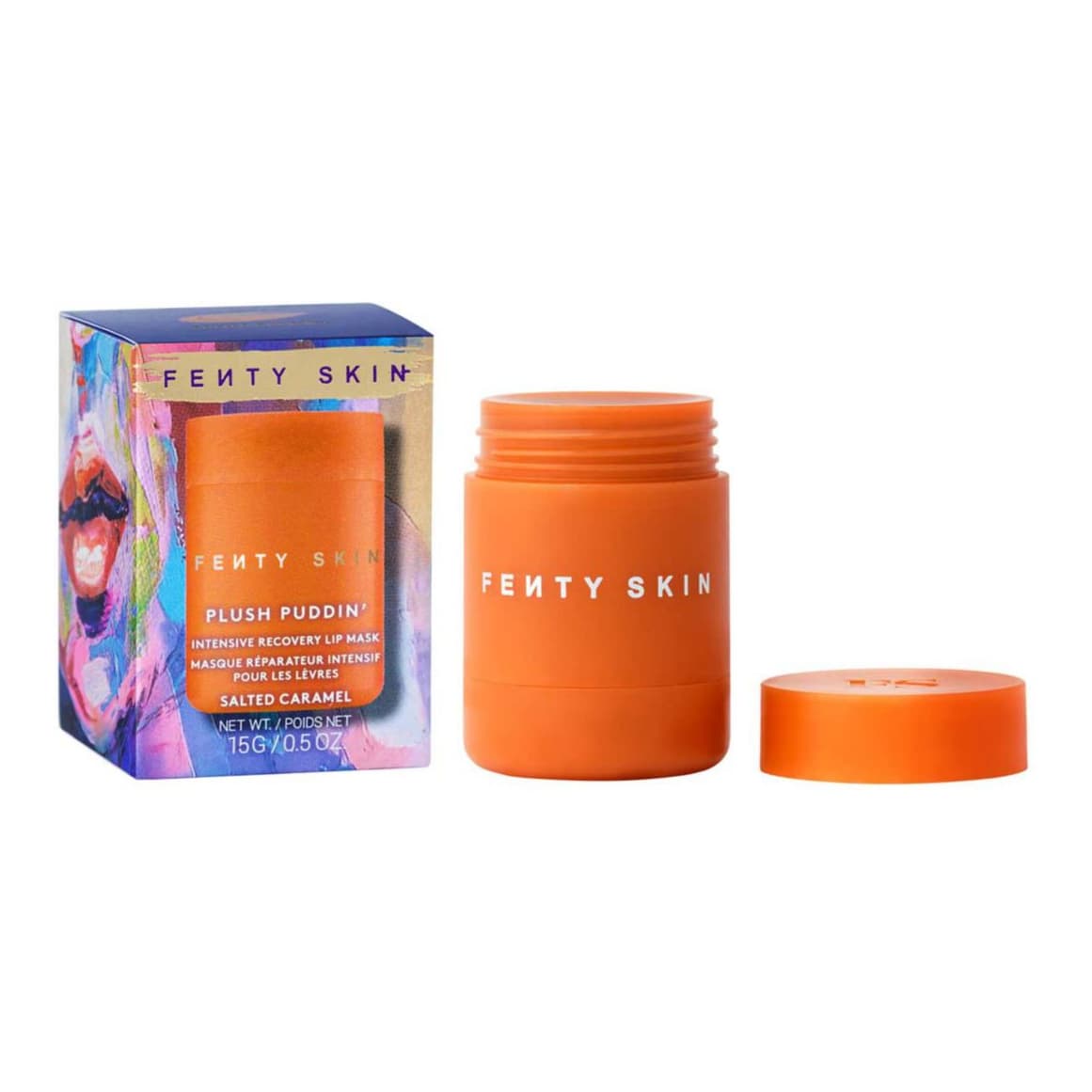 Fenty Skin Plush Puddin’ Intensive Recovery Lip Mask Salted Caramel