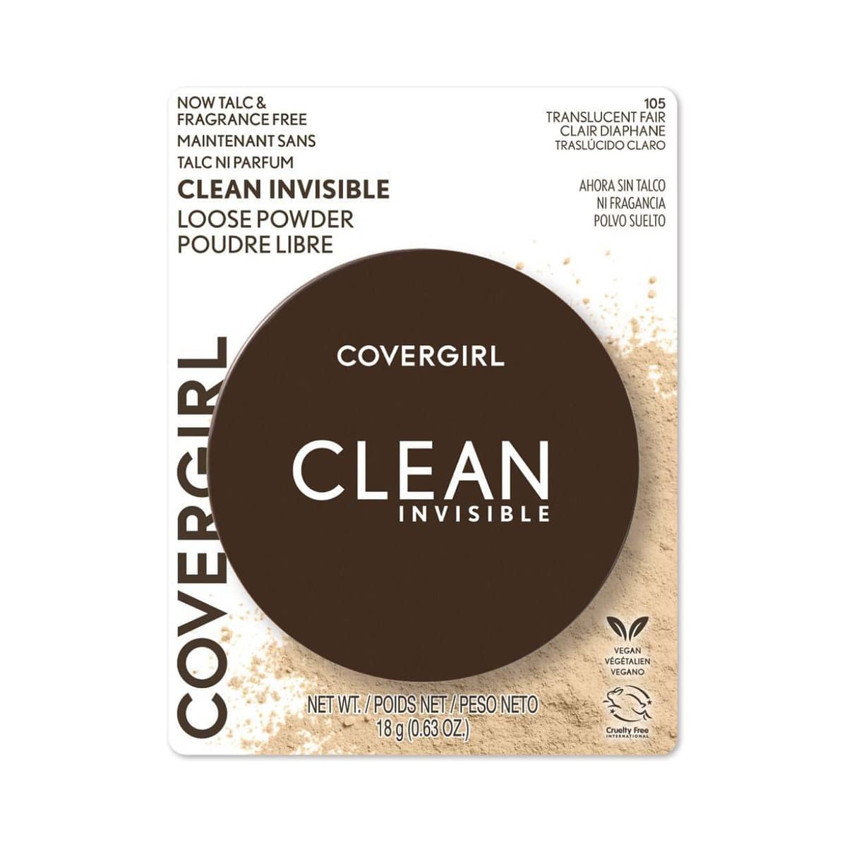 Clean Invisible Loose Powder, Translucent Fair
