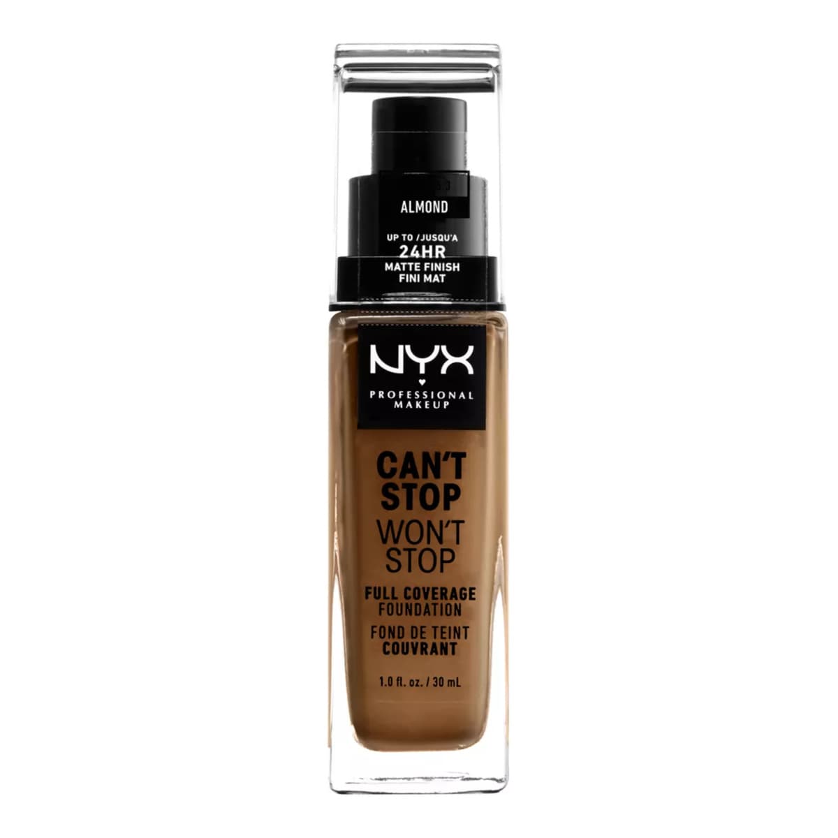 Can't Stop Won't Stop Full Coverage Foundation, ALMOND