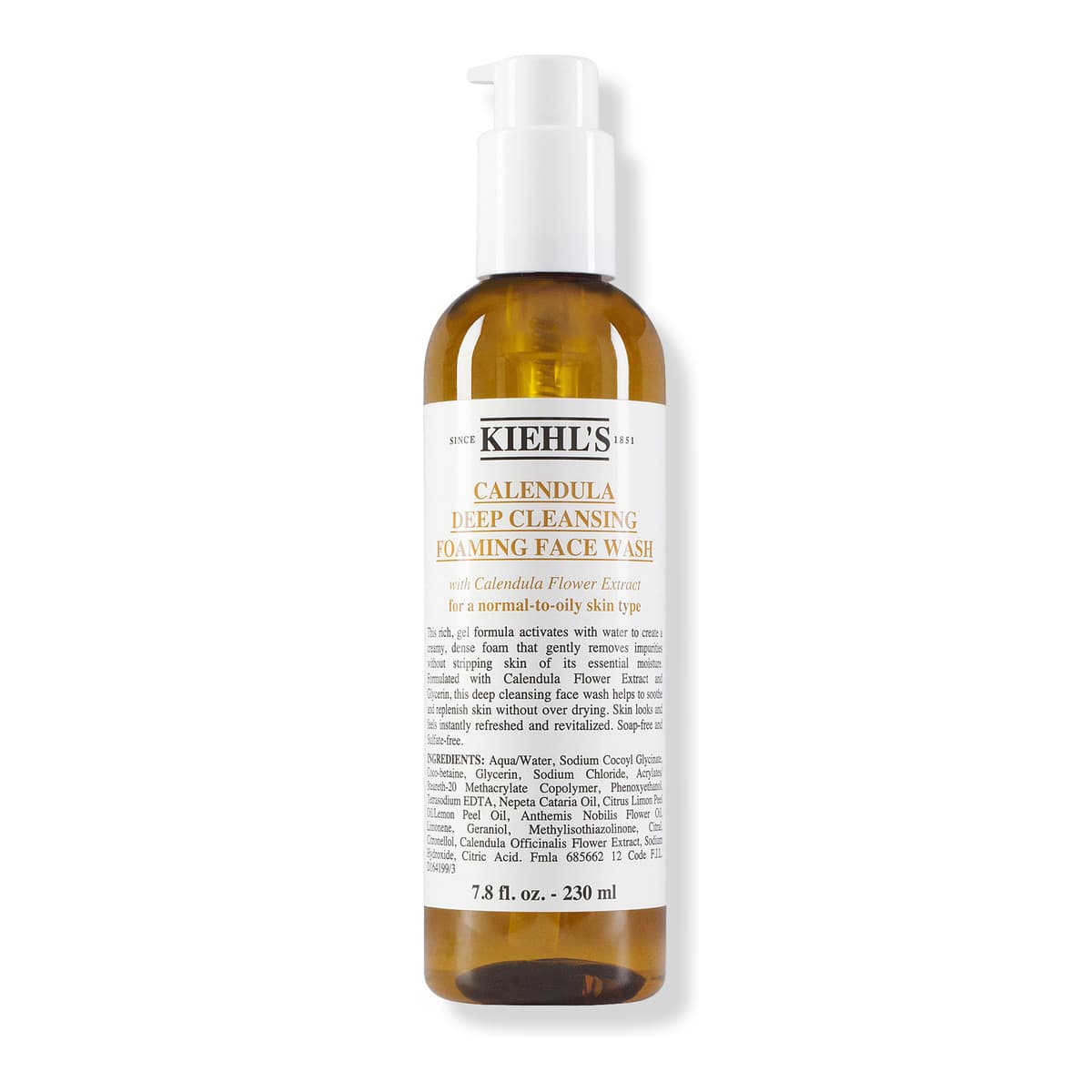 Calendula Deep Cleansing Foaming Face Wash