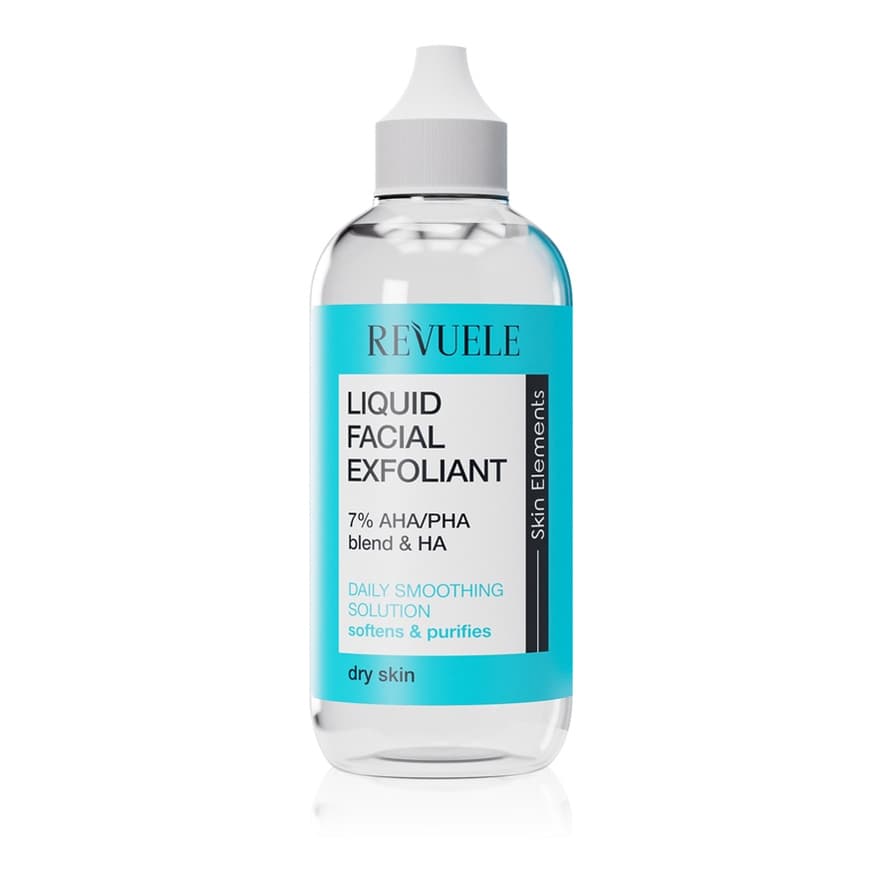 Liquid Facial Exfoliant 7% AHA/PHA blend + HA