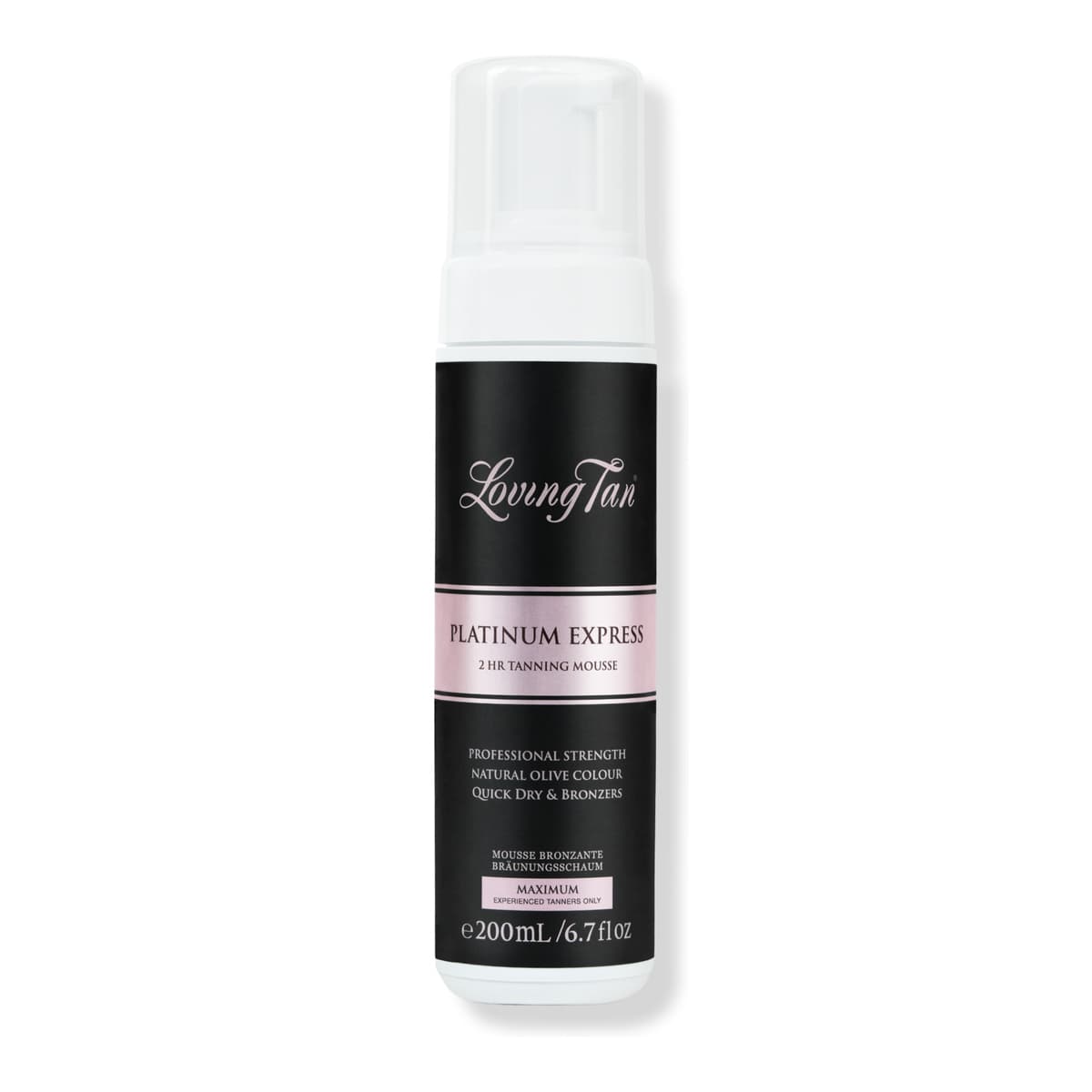 Platinum 2 HR Express Self Tanning Mousse