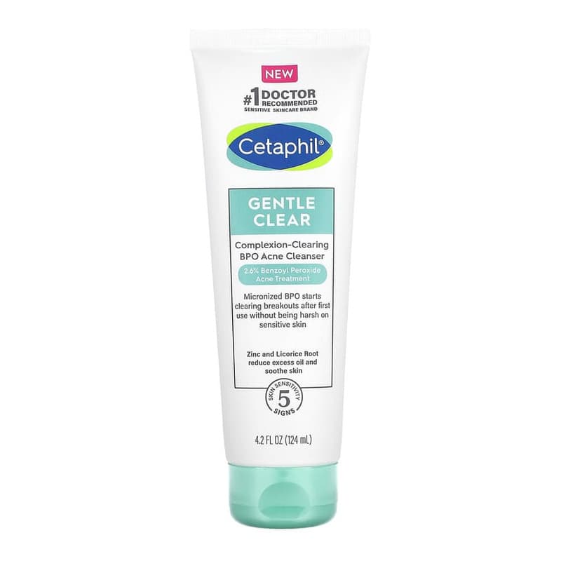 Gentle Clear, Complexion-Clearing BPO Acne Cleanser