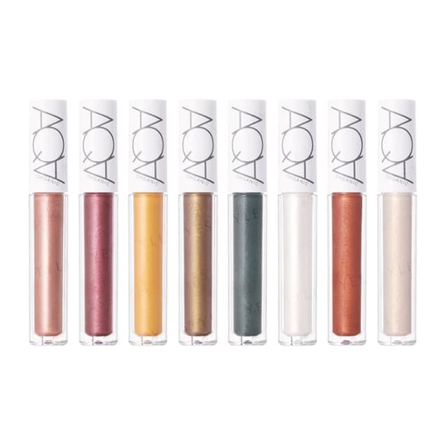 Organic Mineral Aqua Shadow, #06 Silver Sorbet