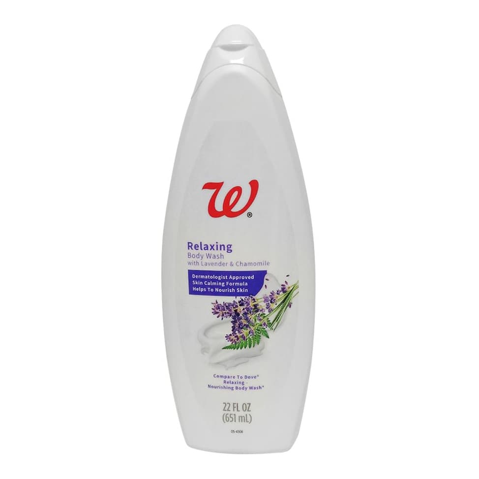 Relaxing Body Wash Lavender and Chamomile