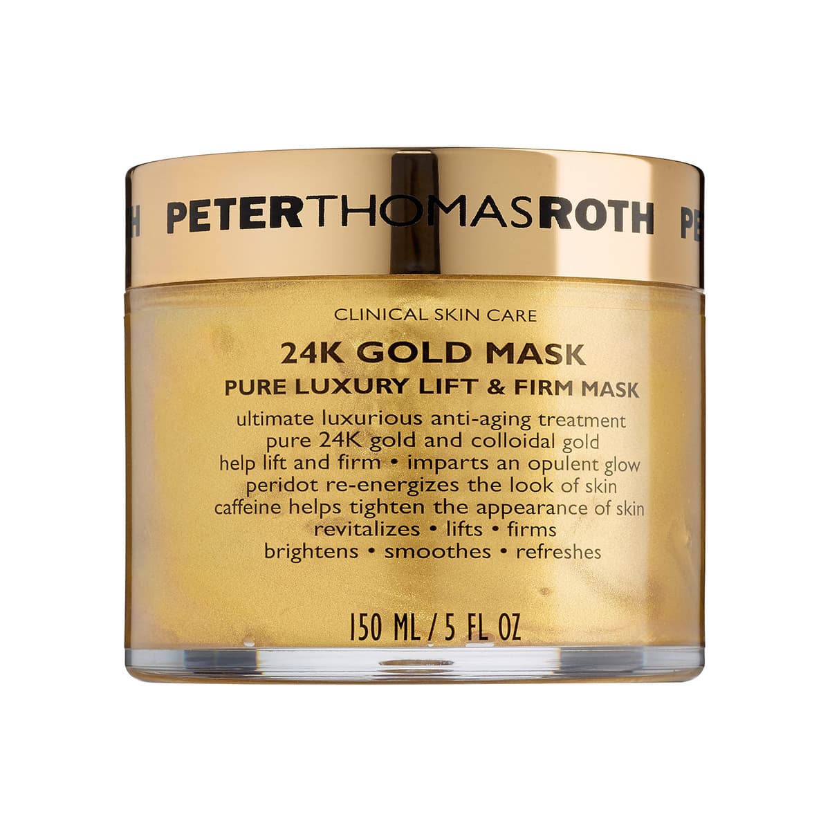 24K Gold Mask Pure Luxury Lift & Firm