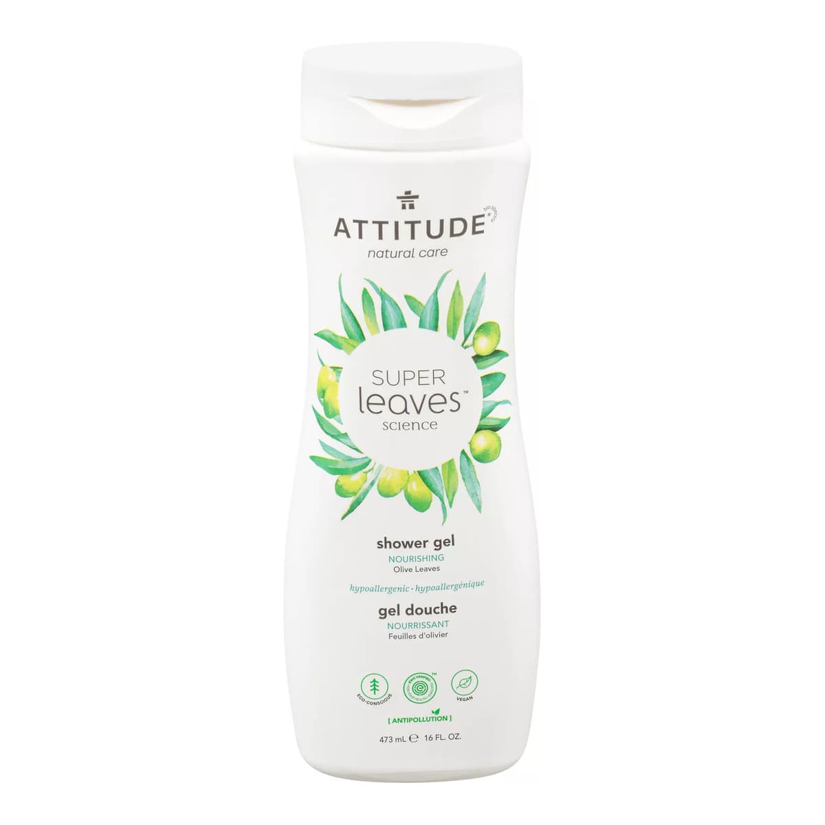 Super Leaves Olive Leaves Nourishing Shower Gel