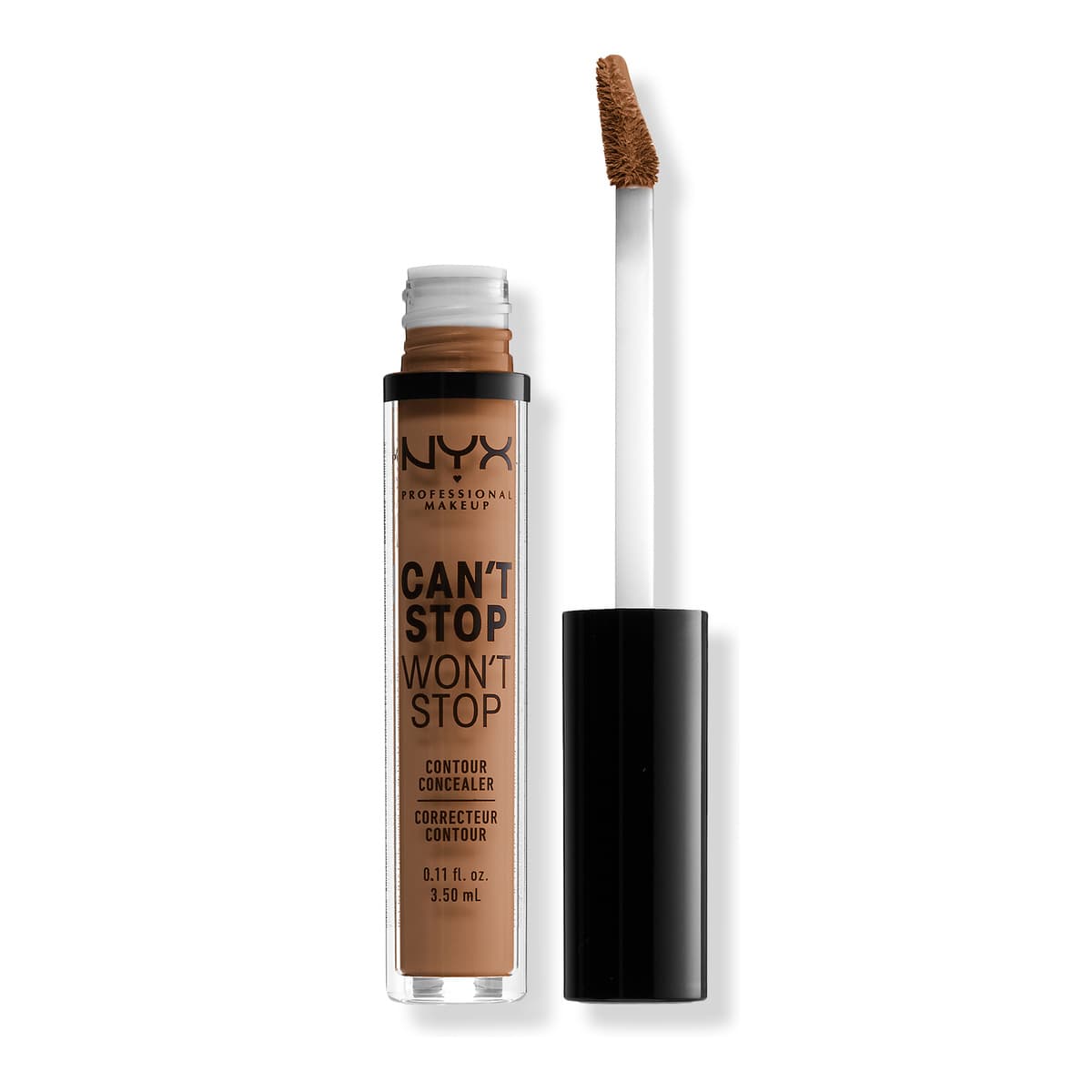 Can't Stop Won't Stop 24HR Full Coverage Matte Concealer, Mahogany