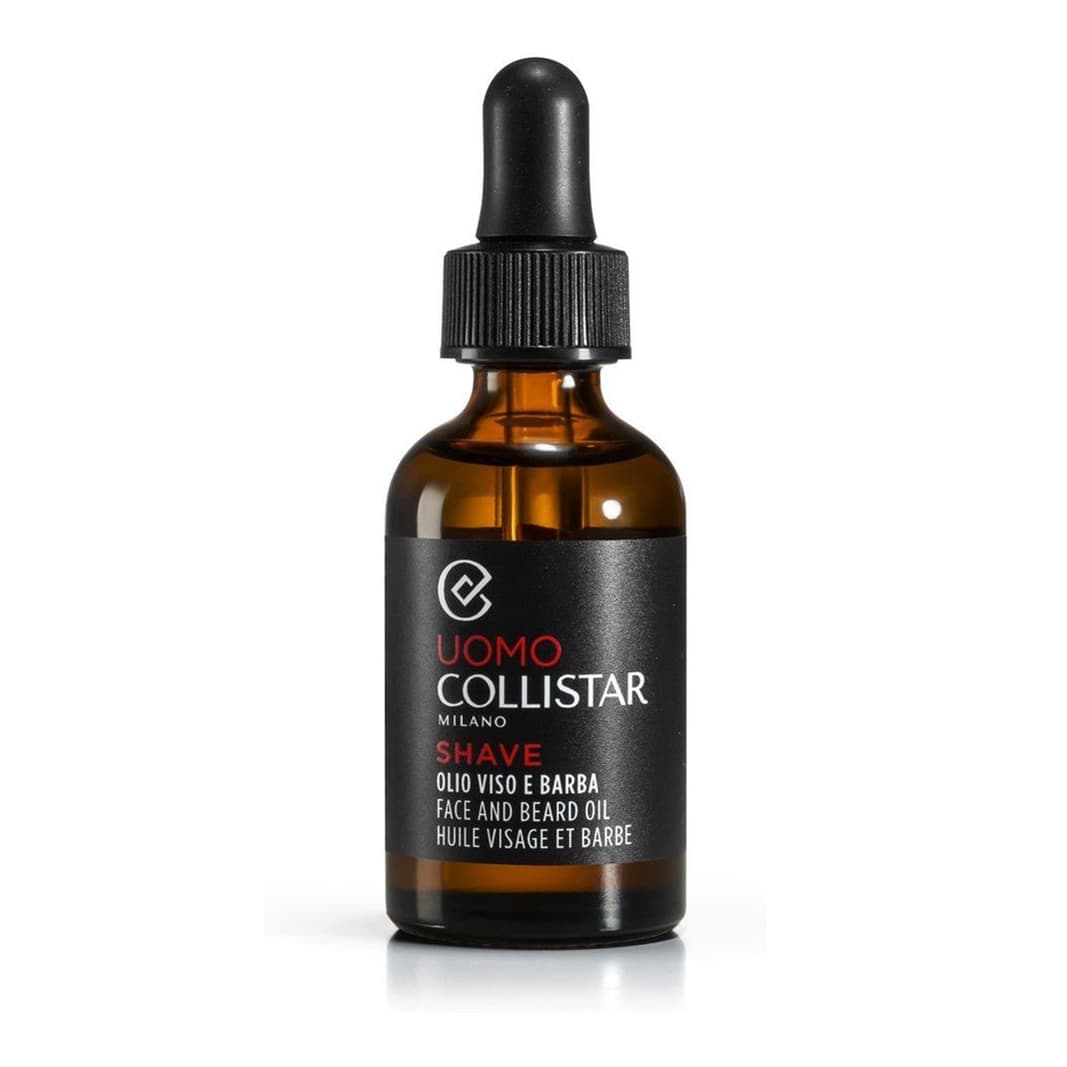 Men Shave Face and Beard Oil