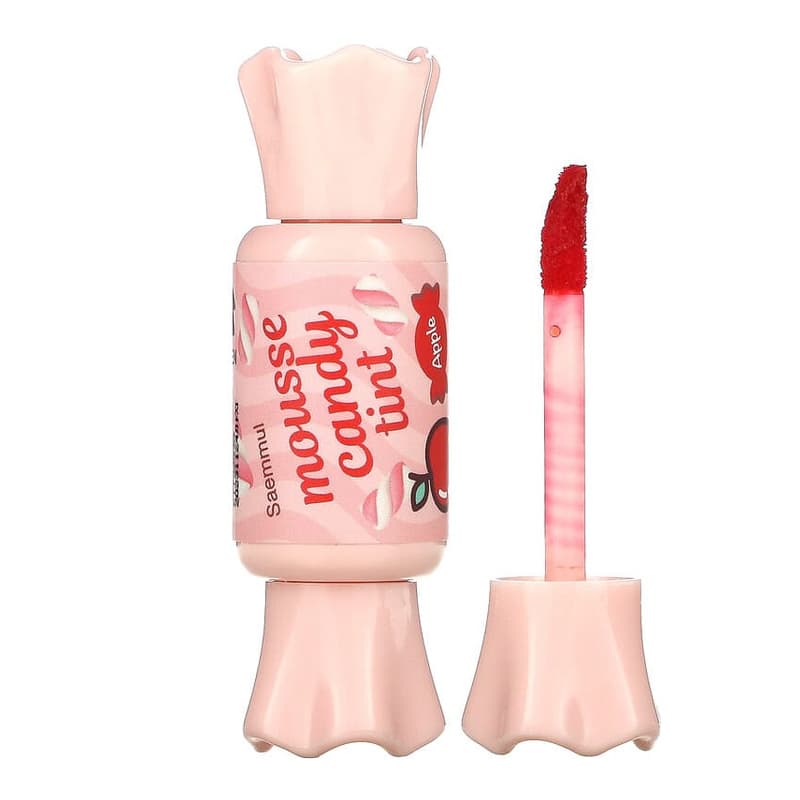 Saemmul, Mousse Candy Lip Tint, 12 Apple