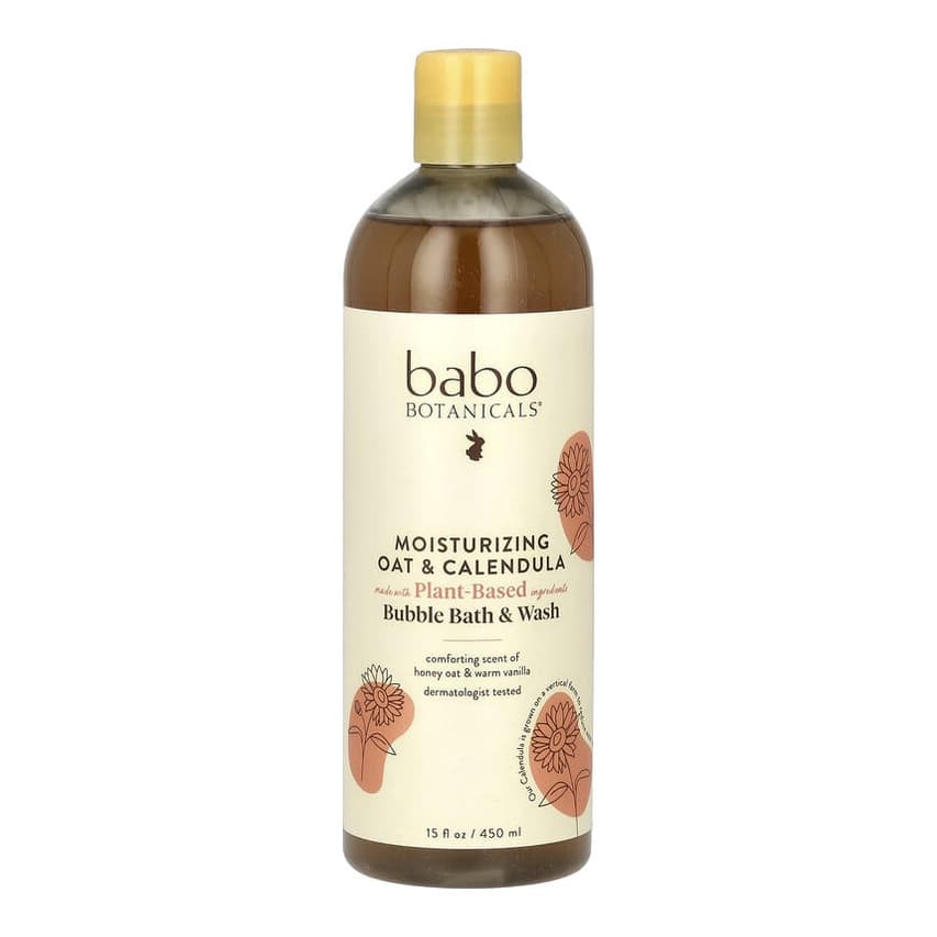Bubble Bath & Wash, Moisturizing Oat & Calendula