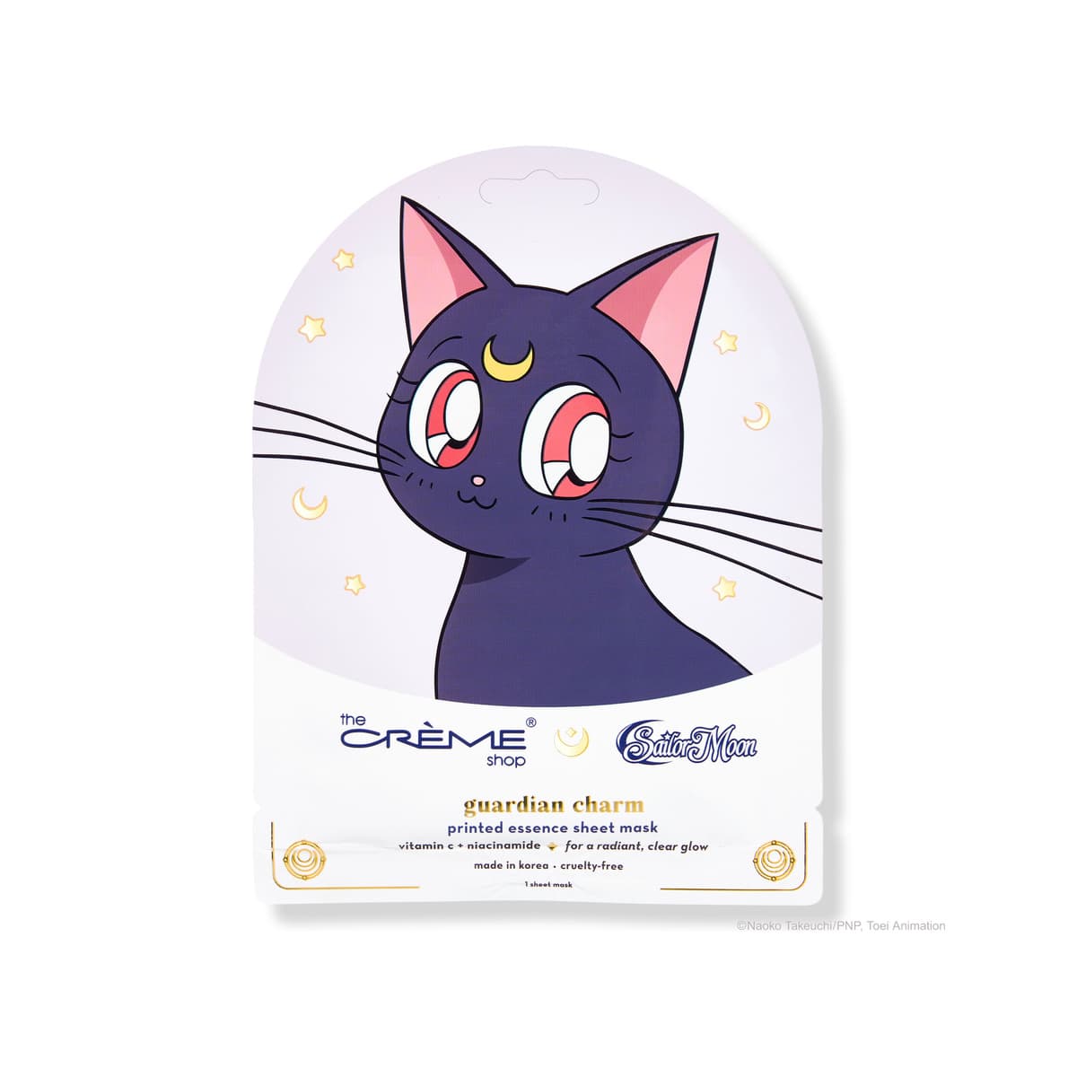 Sailor Moon Luna Guardian Charm Sheet Mask