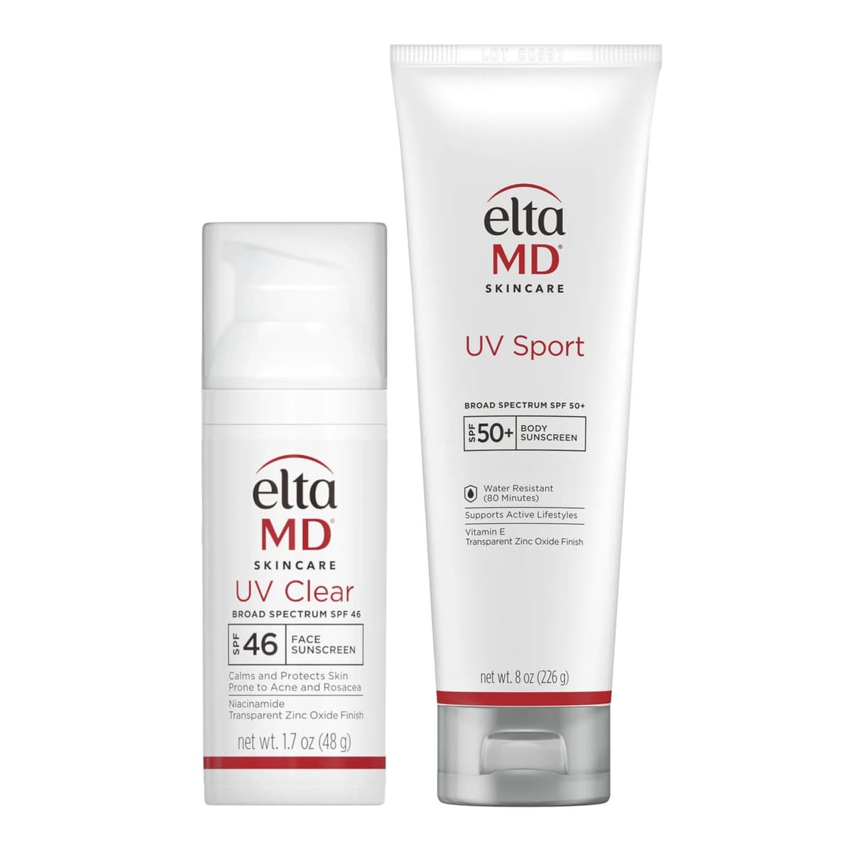 UV Sport + UV Clear Untinted Duo