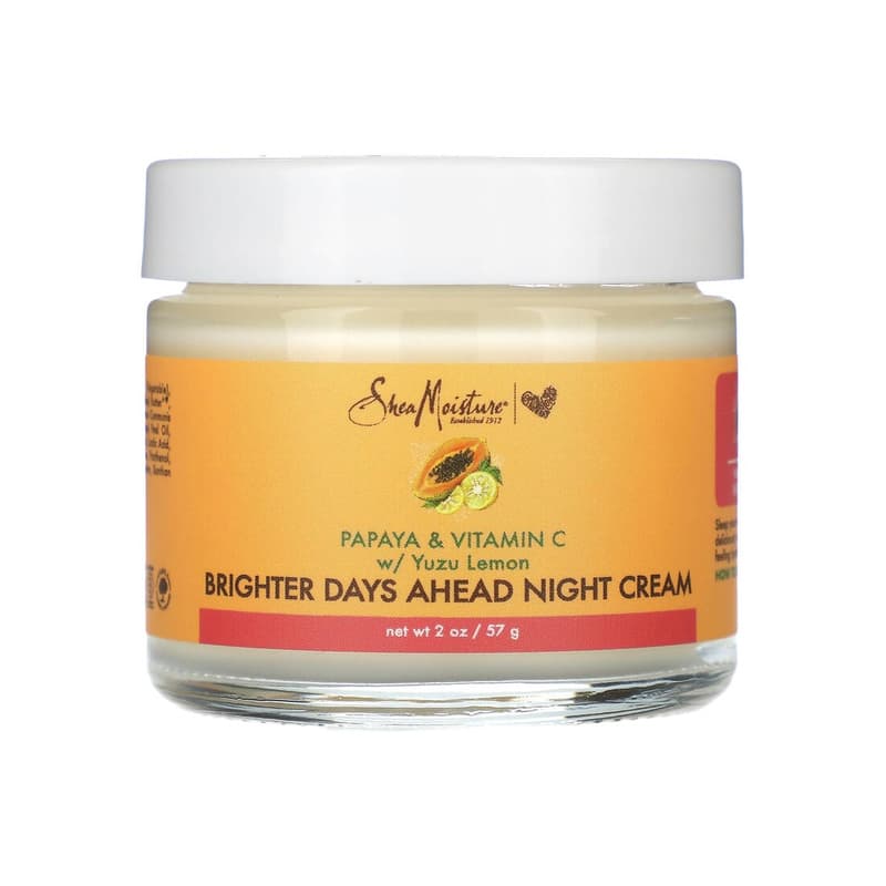 Brighter Days Ahead Night Cream, Papaya & Vitamin C w/ Yuzu Lemon