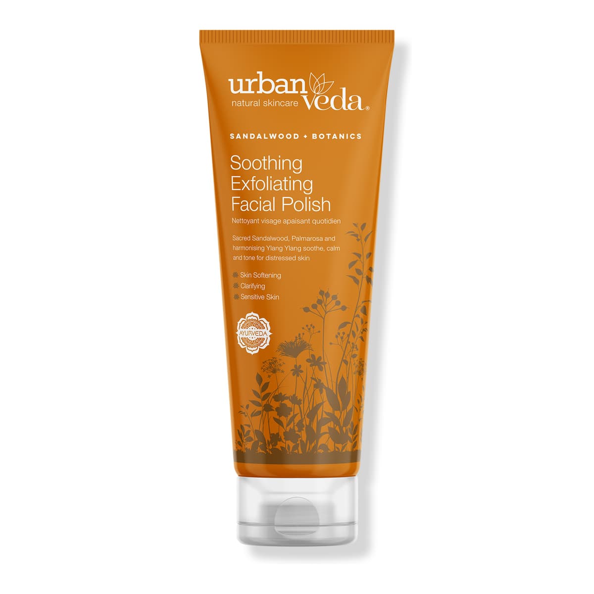 Soothing Ayurvedic Sandalwood & Botanics Exfoliating Facial Polish