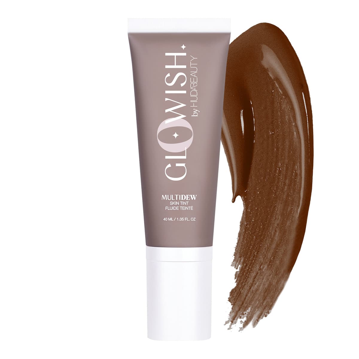 GloWish Multidew Vegan Skin Tint Foundation, #12 Rich