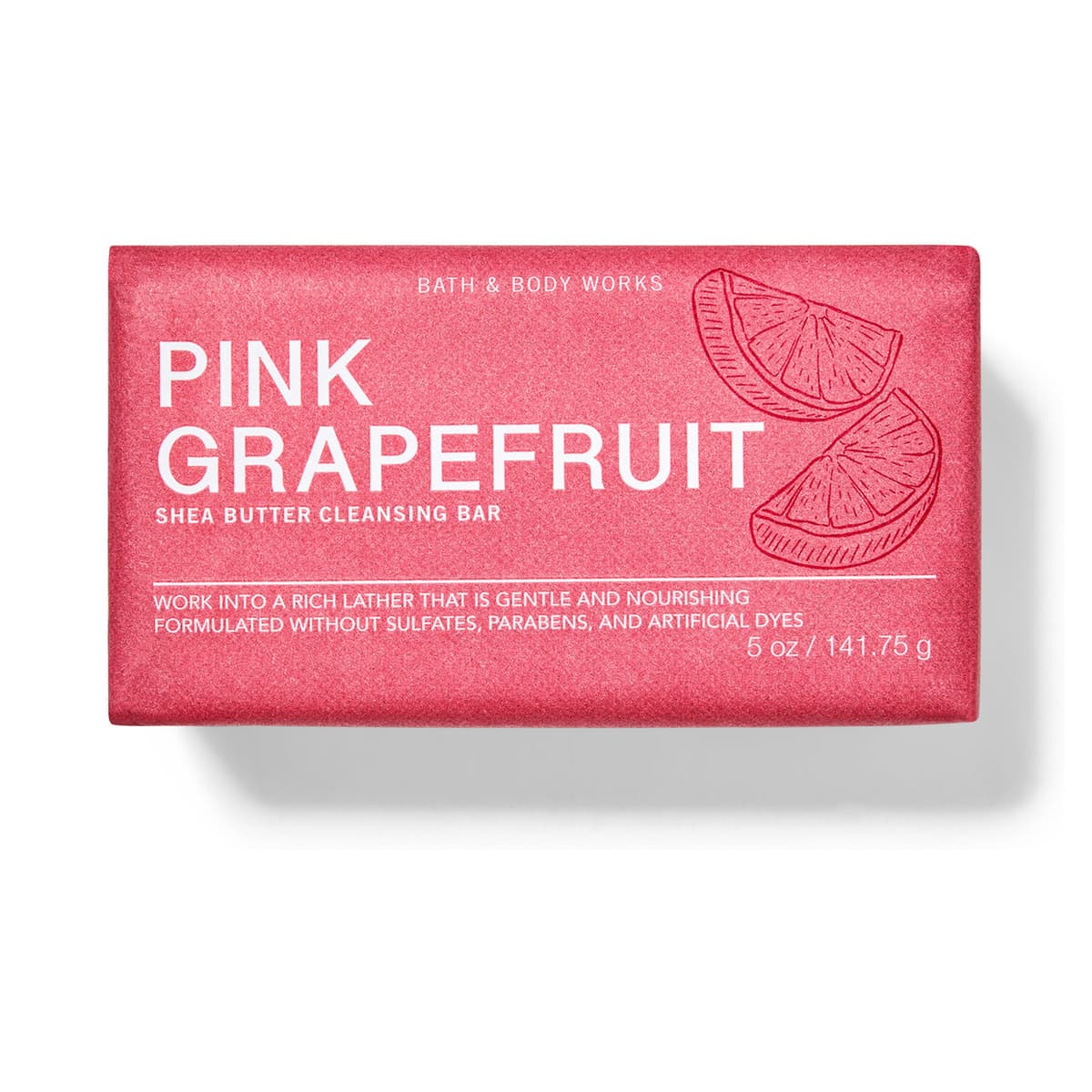 Pink Grapefruit, Shea Butter Cleansing Bar