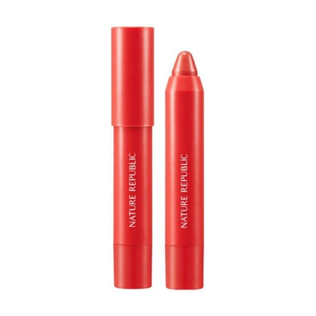 By Flower Eco Crayon Lip Velvet, #02 Pink Breeze