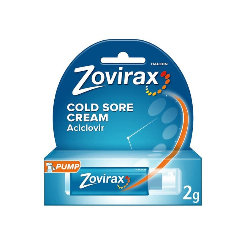 Cold Sore Cream Aciclovir Pump