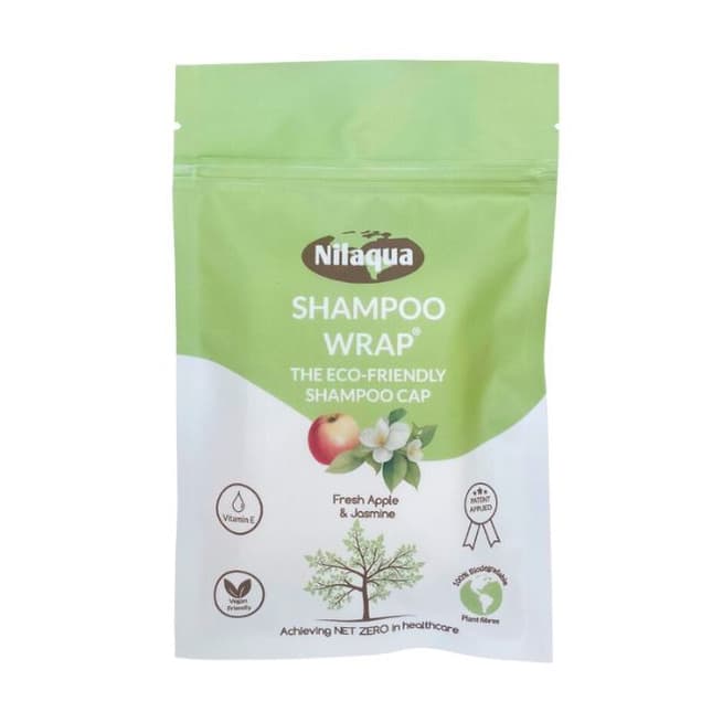 100% Biodegradable Shampoo Wrap - Apple and Jasmine