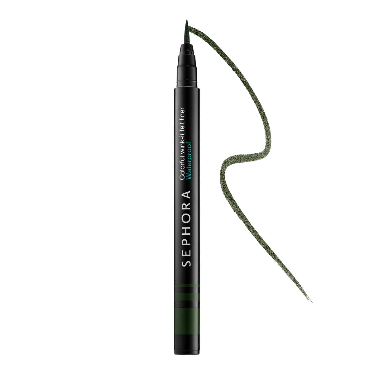 Sephora Colorful® Wink-It Felt Tip Liquid Waterproof Eyeliner, #03 Army Babe