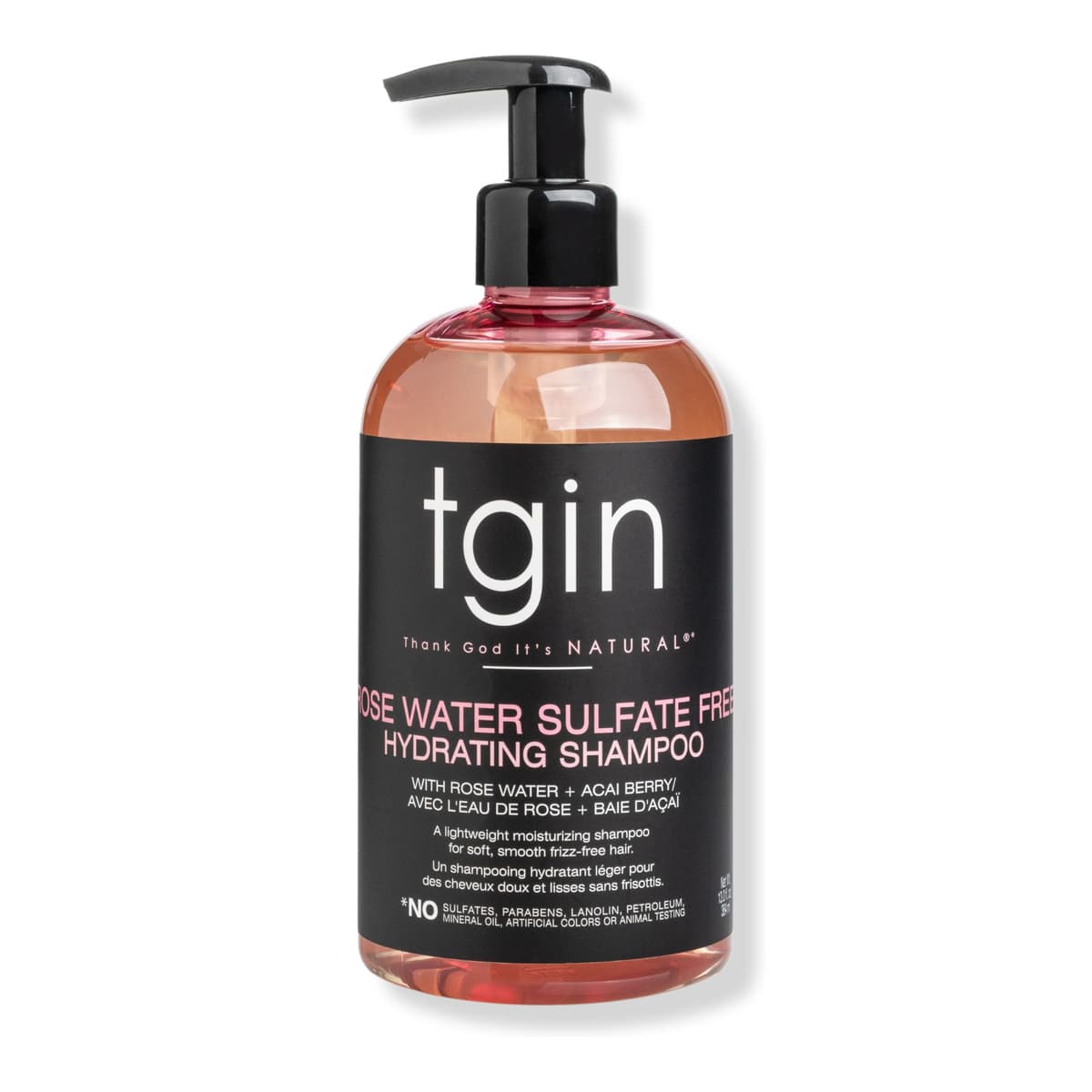 Rose Water Sulfate-Free Hydrating Shampoo