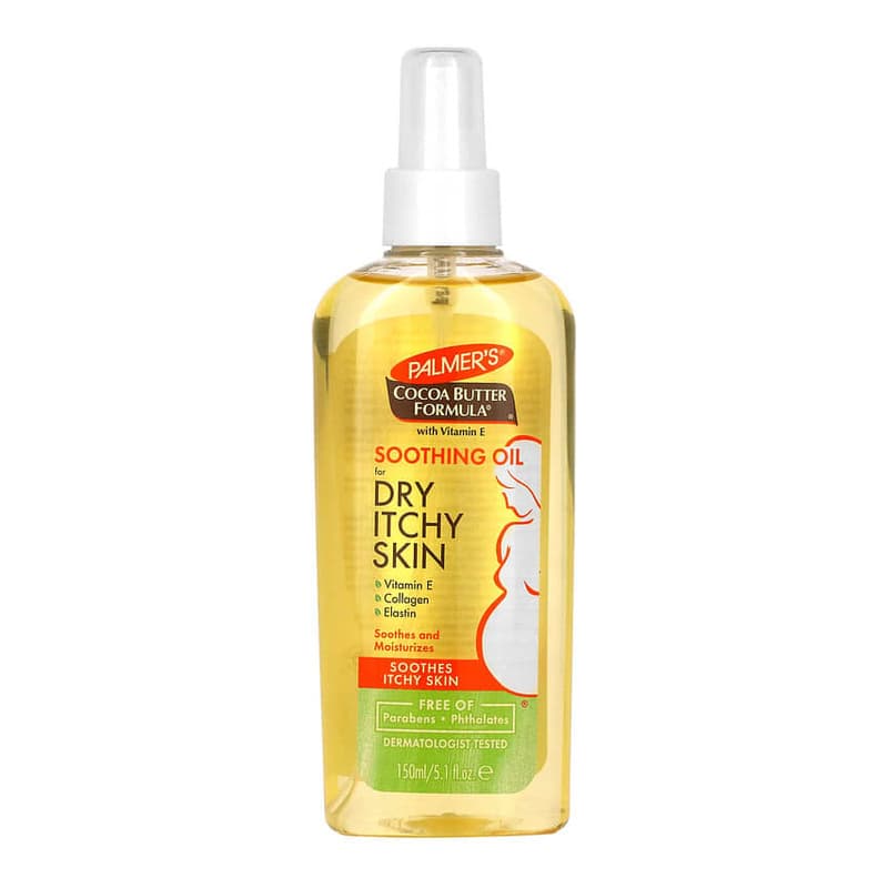 Cocoa Butter Formula with Vitamin E, Soothing Oil for Dry Itchy Skin